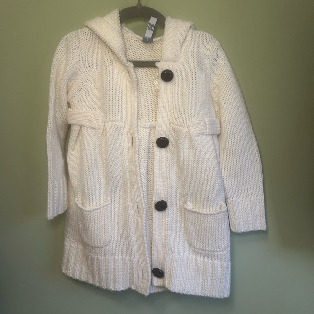 KNIT CARDIGAN SWEATER
